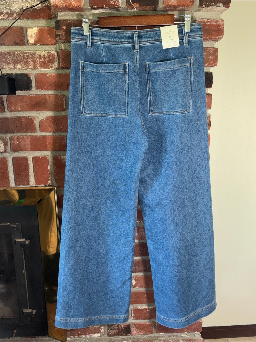 NEW! Z Supply Rilynn Women's High Rise Indigo Wide-Leg Jeans Size 29 - Picture 11 of 12